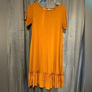 Mustard Yellow Dress